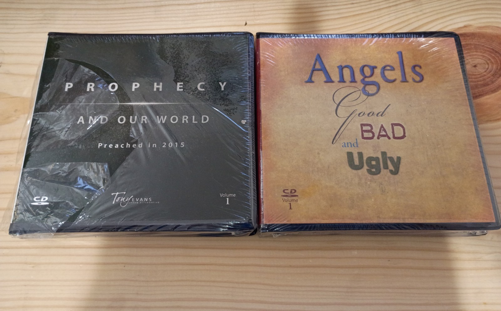 Lot of 2 Tony Evans Christian Sermon Cd Audiobooks NEW