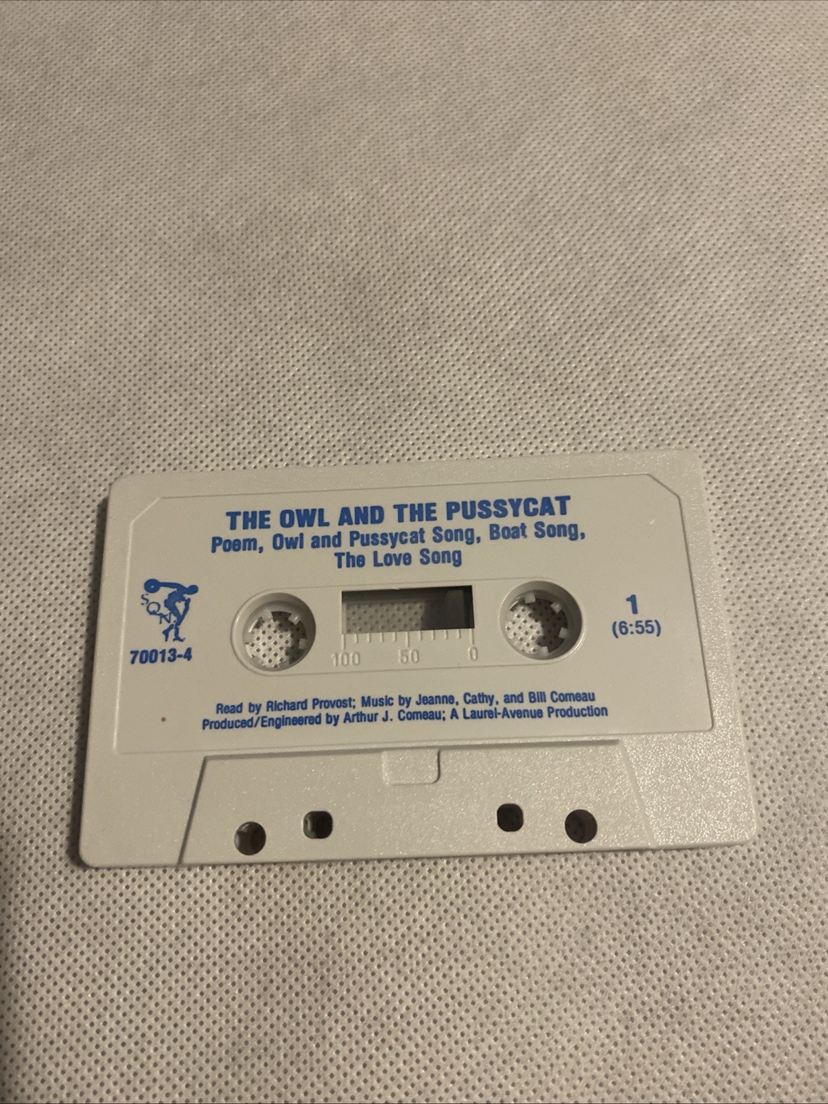 The Owl and the Pussycat by Edward Lear Cassette 70013-4
