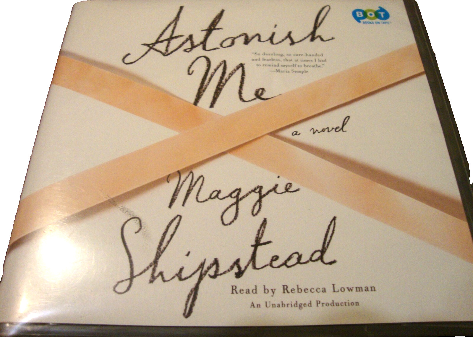 Audiobook: ‘Astonish Me’ By Maggie Shipstead (Unabridged) 8 CDs ~ Ex-Lib K9