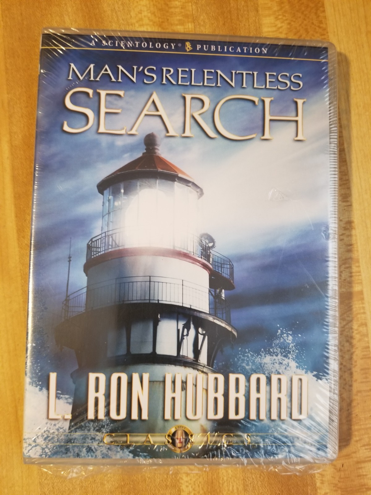 Man’s Relentless Search (Audio CD) L. Ron Hubbard Scientology New/ Sealed