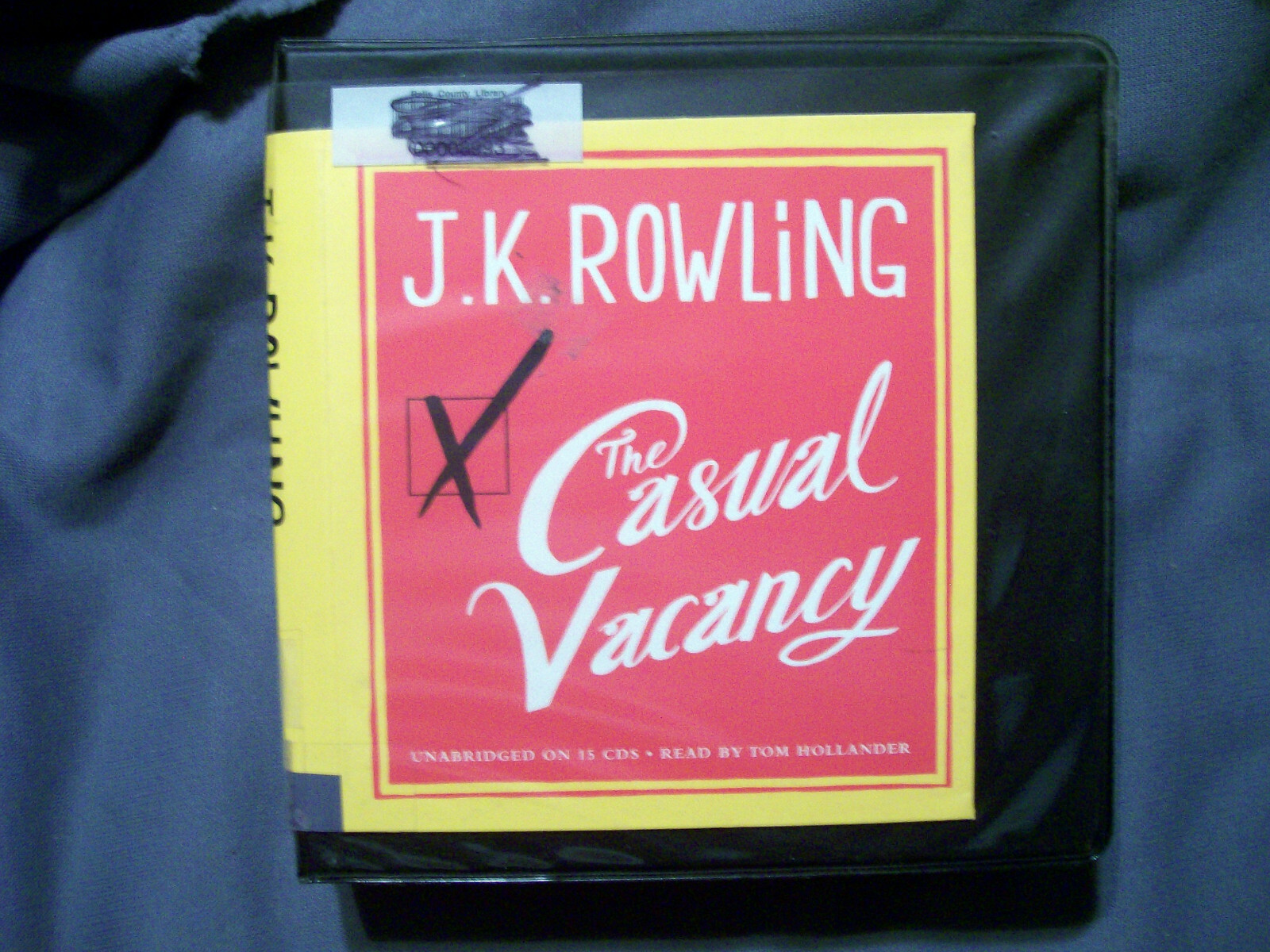 The Casual Vacancy by J. K. Rowling (15 CD, Audio, Unabridged)