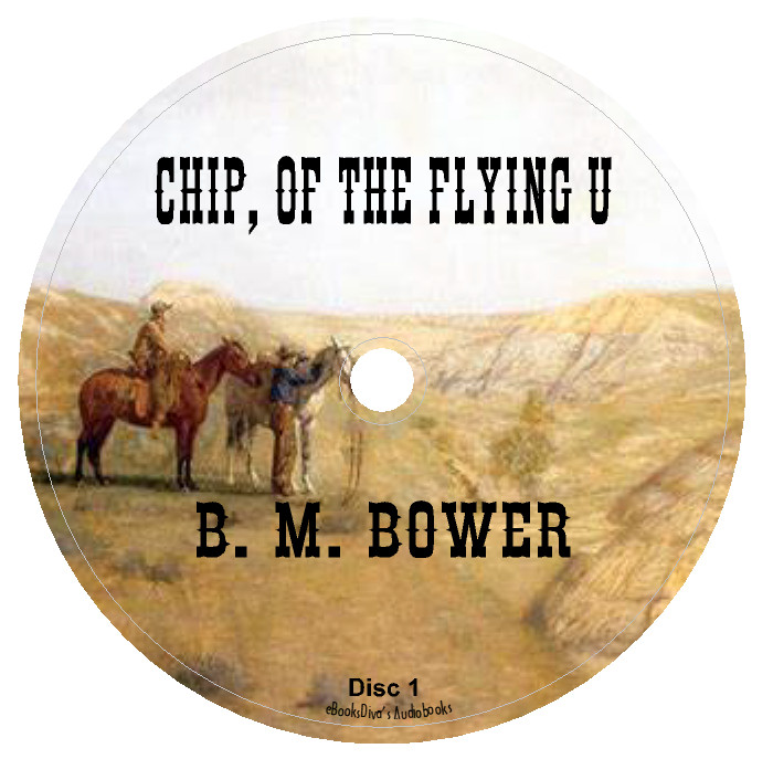 Chip of the Flying U B. M. Bower Western Adventure Audiobook in 4 Audio CDs