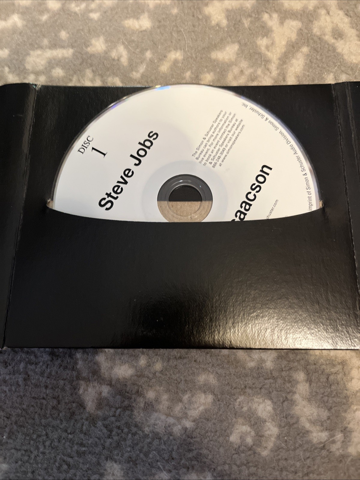Steve Jobs by Walter Isaacson (2011, Compact Disc) Dylan Baker Unabridged 20 CDs
