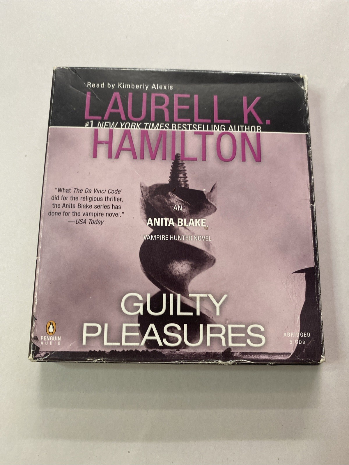 Guilty Pleasures by Laurell K. Hamilton (2009, Compact Disc)