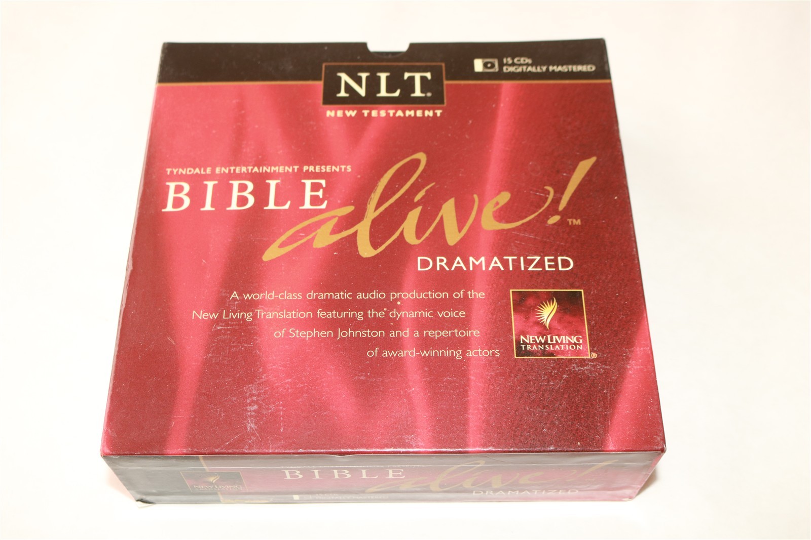 BIBLE ALIVE DRAMATIZED — New Living Translation — TYNDALE — 15 CD Set