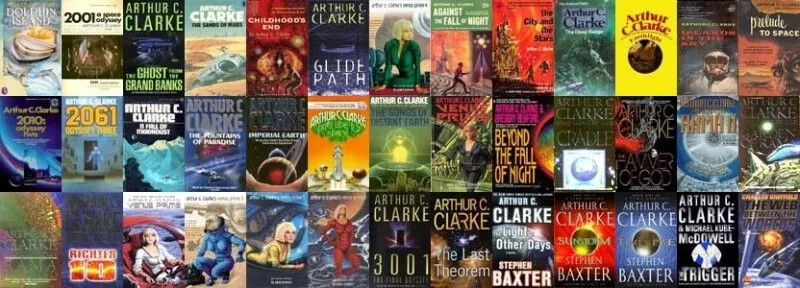AUDIOBOOKS ~ ARTHUR C. CLARKE SCI-FI OVER 18 BOOKS AND STORIES .MP3 USB
