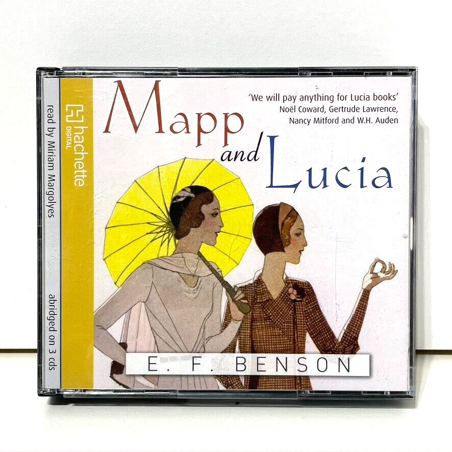 Mapp And Lucia CD Audiobook by E F Benson English Village Life Comedy Fiction