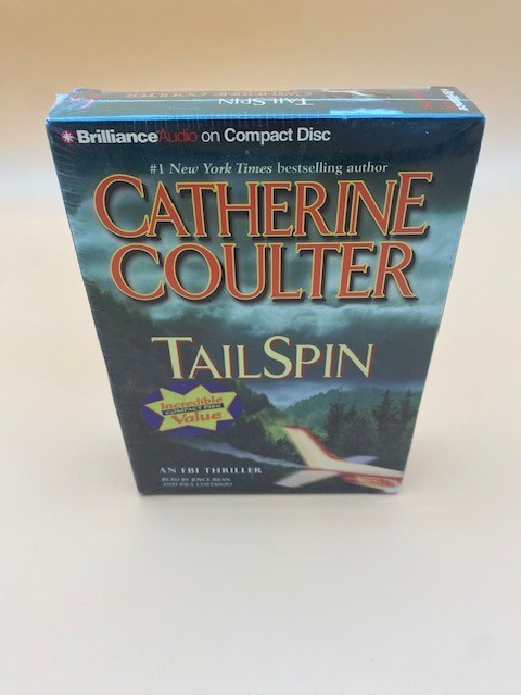 Tailspin by Catherine Coulter 5-CD Audiobook — Sealed — 2008 Brilliance Audio