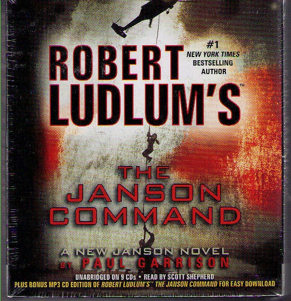 Robert Ludlum’s The Janson Command by Paul Garrison (2012) CD Unabridged