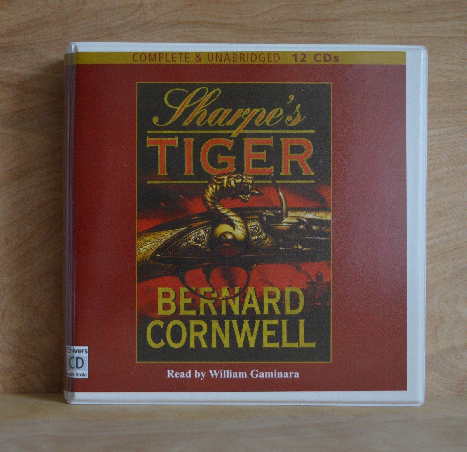 Sharpe’s Tiger — Bernard Cornwell – Unabridged Audiobook — 12CDs — Chivers