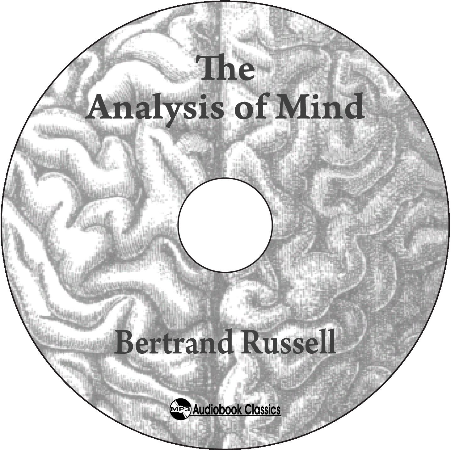 The Analysis of Mind — Unabridged MP3 CD Audiobook in DVD case