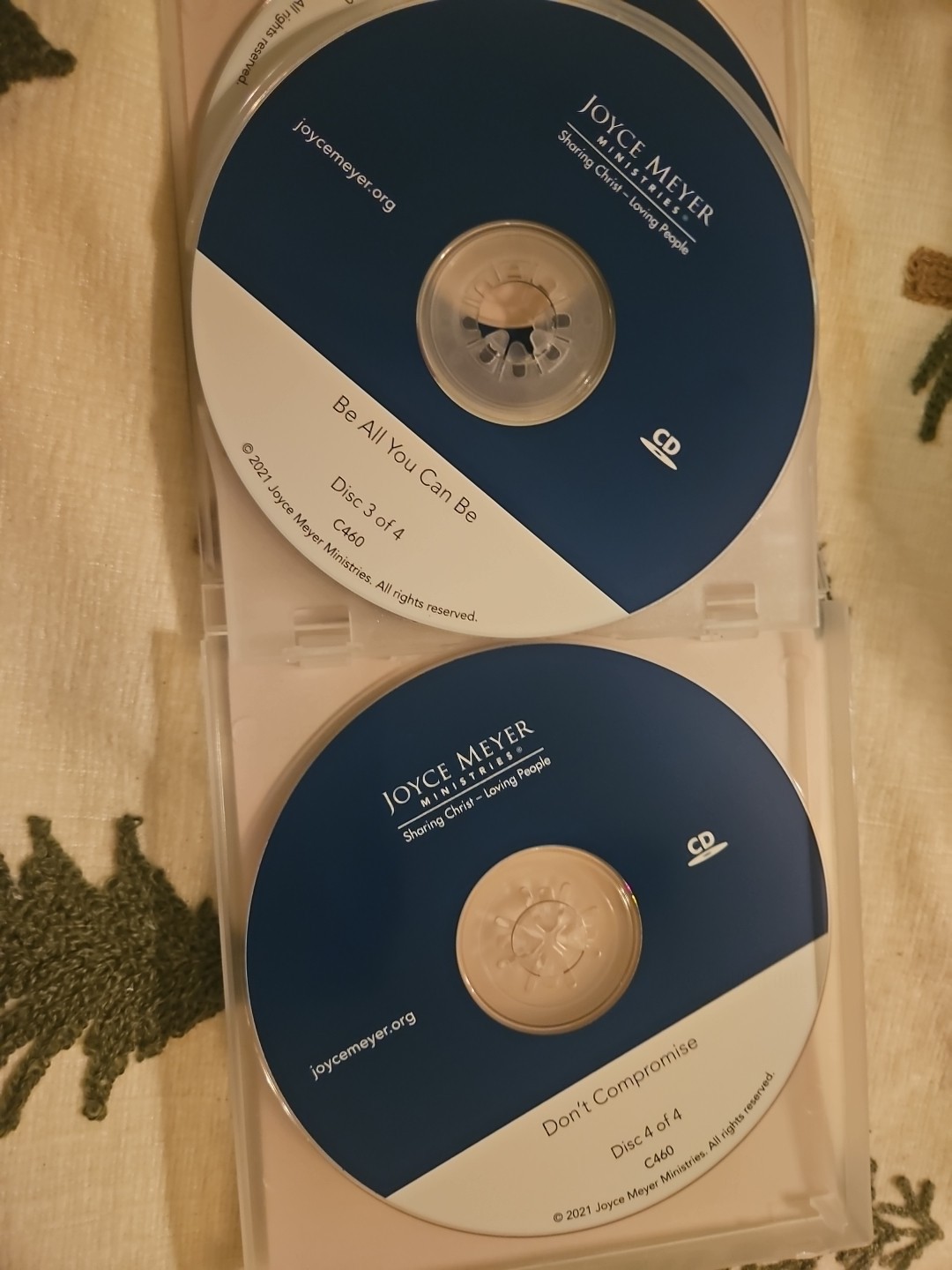 Your Pathway to Greatness — Joyce Meyer – Audio Book 4 CD Set 2021 – Used