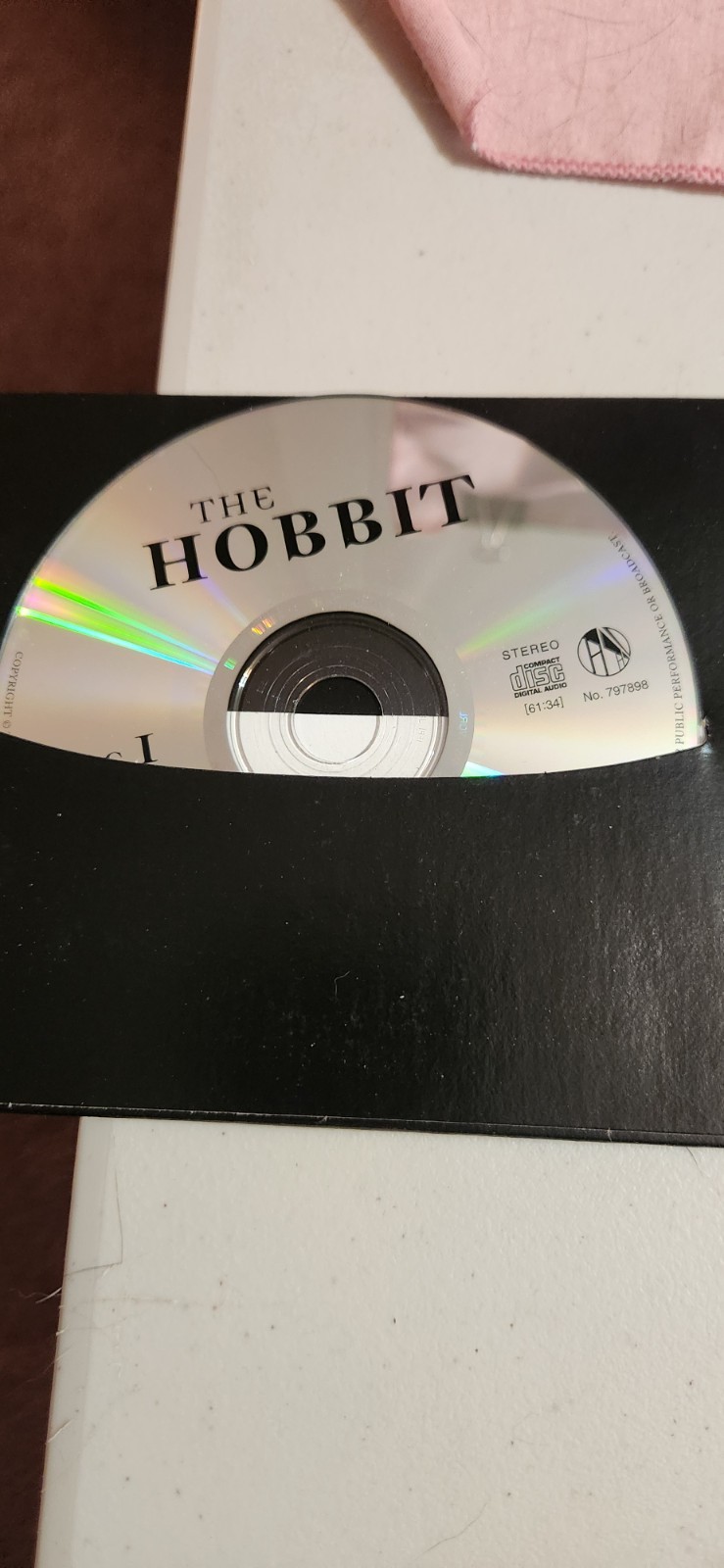 The Hobbit by J. R. R. Tolkien (2009) 4 Compact Disc Audiobook