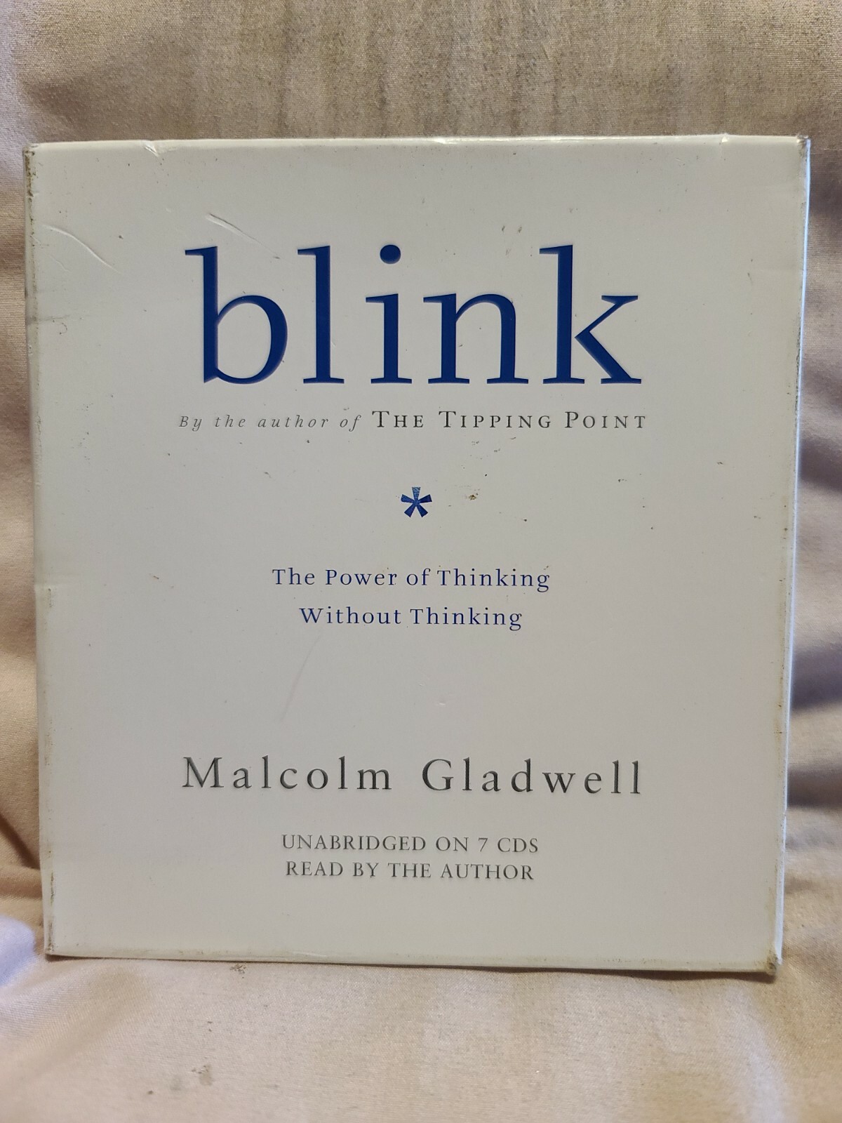 Shelf162F Audiobook~blink — Malcolm gladwell- unabridged