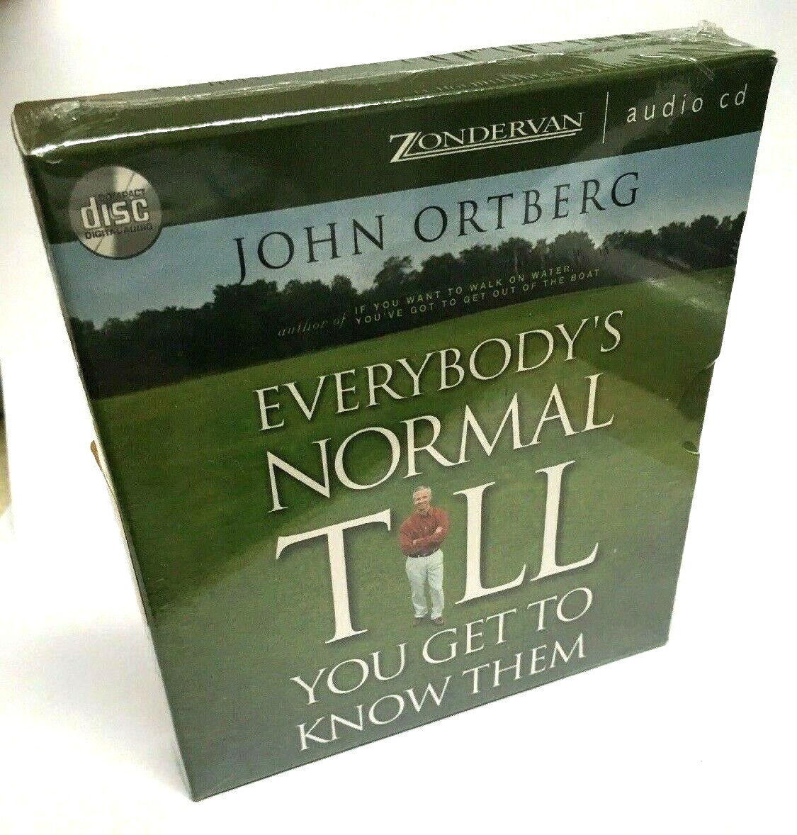John Ortberg Everybody’s Normal Till You Get to Know Them 7 CD Audiobook Sealed