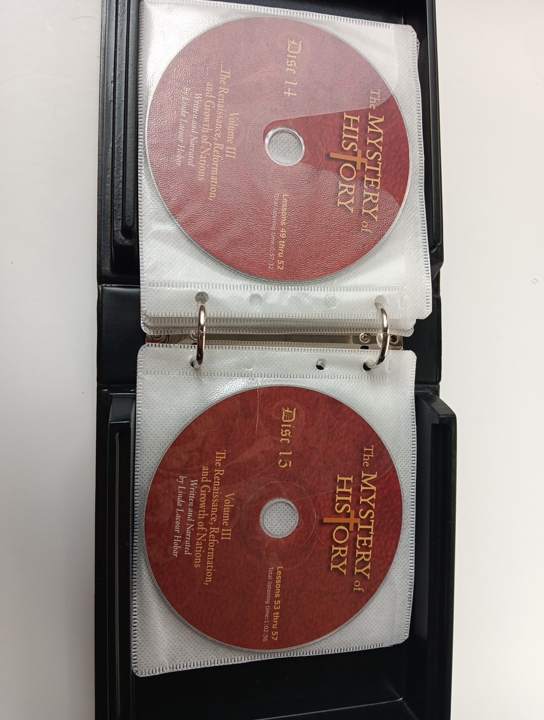 The Mystery of History Volume 3 Audio Book on 22 Audio CDs Homeschool VERY GOOD
