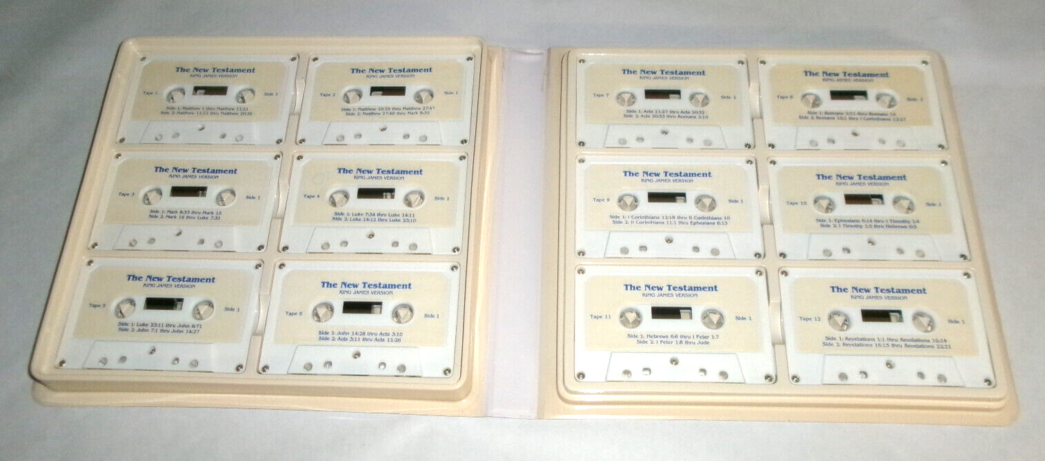 The New Testament Bible on Cassette King James