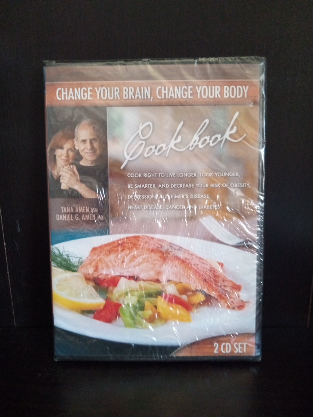 Change Your Brain Change Your Body Cookbook Tana Daniel Amen 2 CD NEW ~ Trl8#92