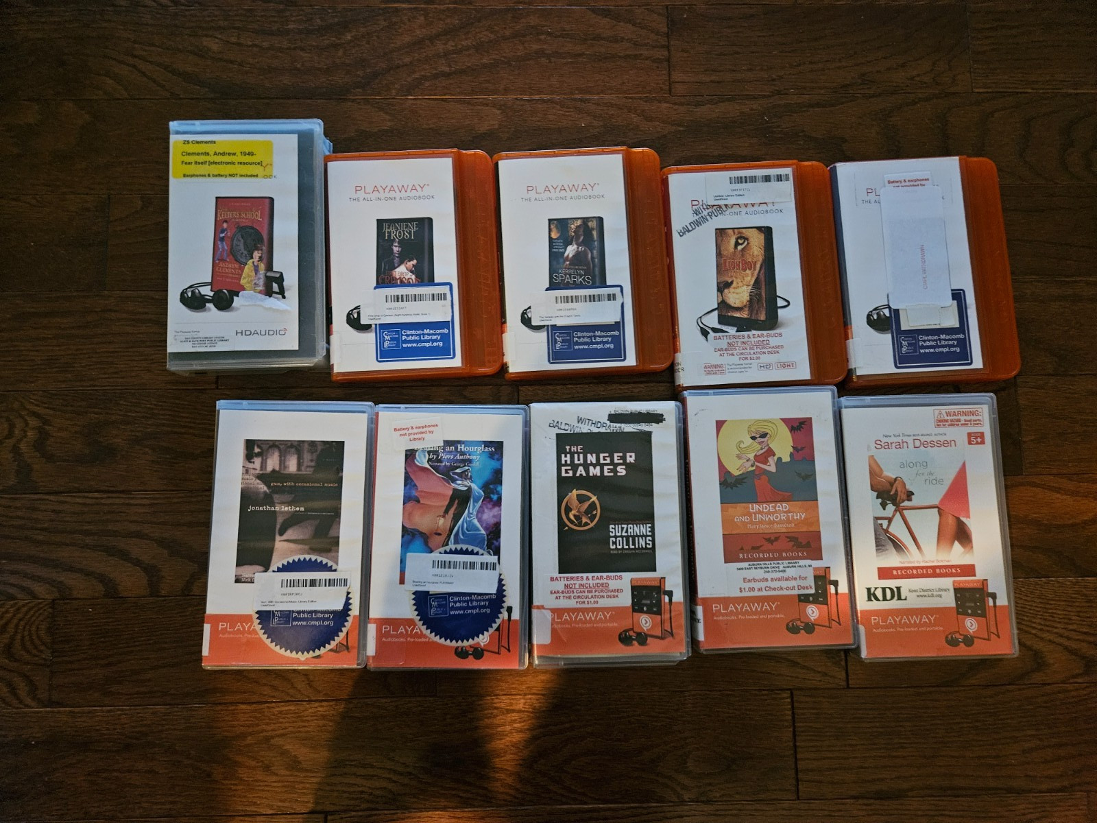 10 Playaway Digital Audio Books: Youth, Children’s Unabridged (free shipping)