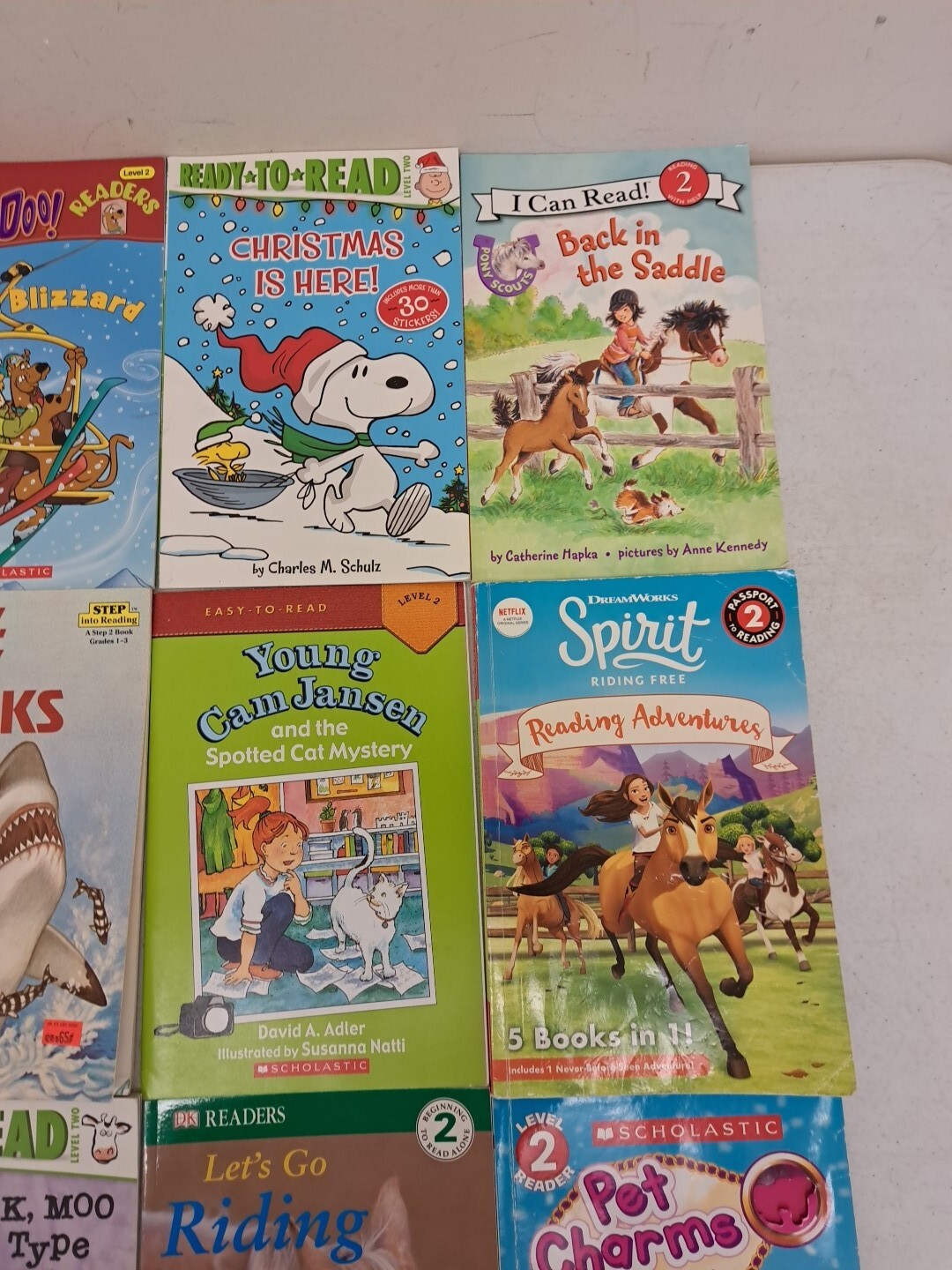 Lot Of 15 Level 2 Readers Animals, Horses, Sharks #6.4.97