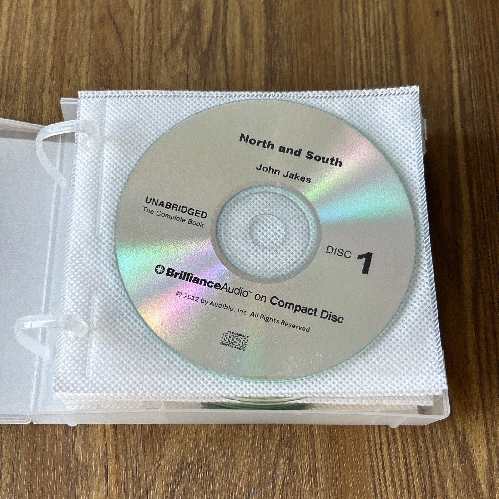 North and South by John Jakes 25 Compact Disc CDs Audiobook 2013 Volume 1