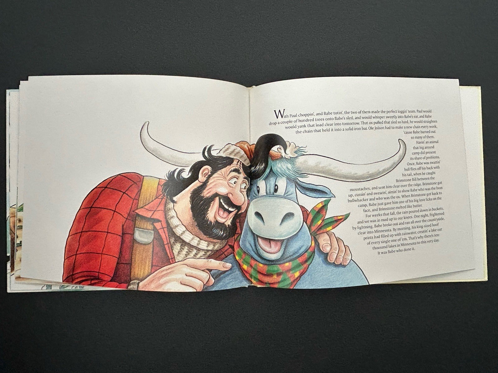 VTG Paul Bunyan 90’s Audiobook Special Edition Multimedia Package Book & Tape