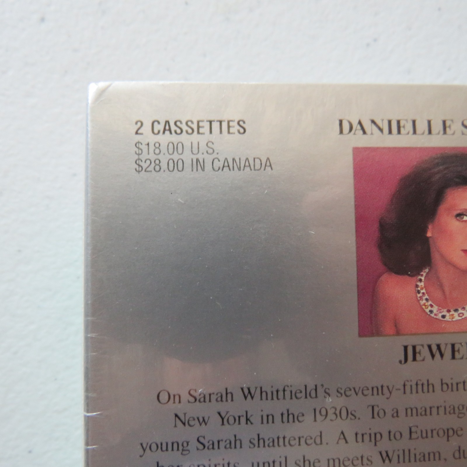 The Gift, Jewels, Irresistible Forces Danielle Steel Lot of 3 Sealed Audio books