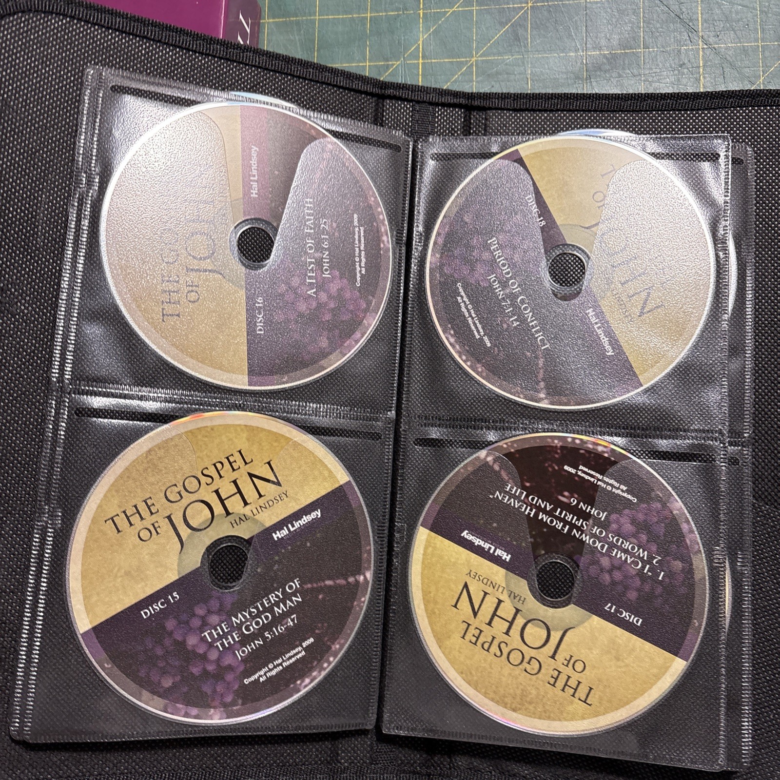 The Gospel of John Audio CD Set Hal Lindsey Christian Bible Study