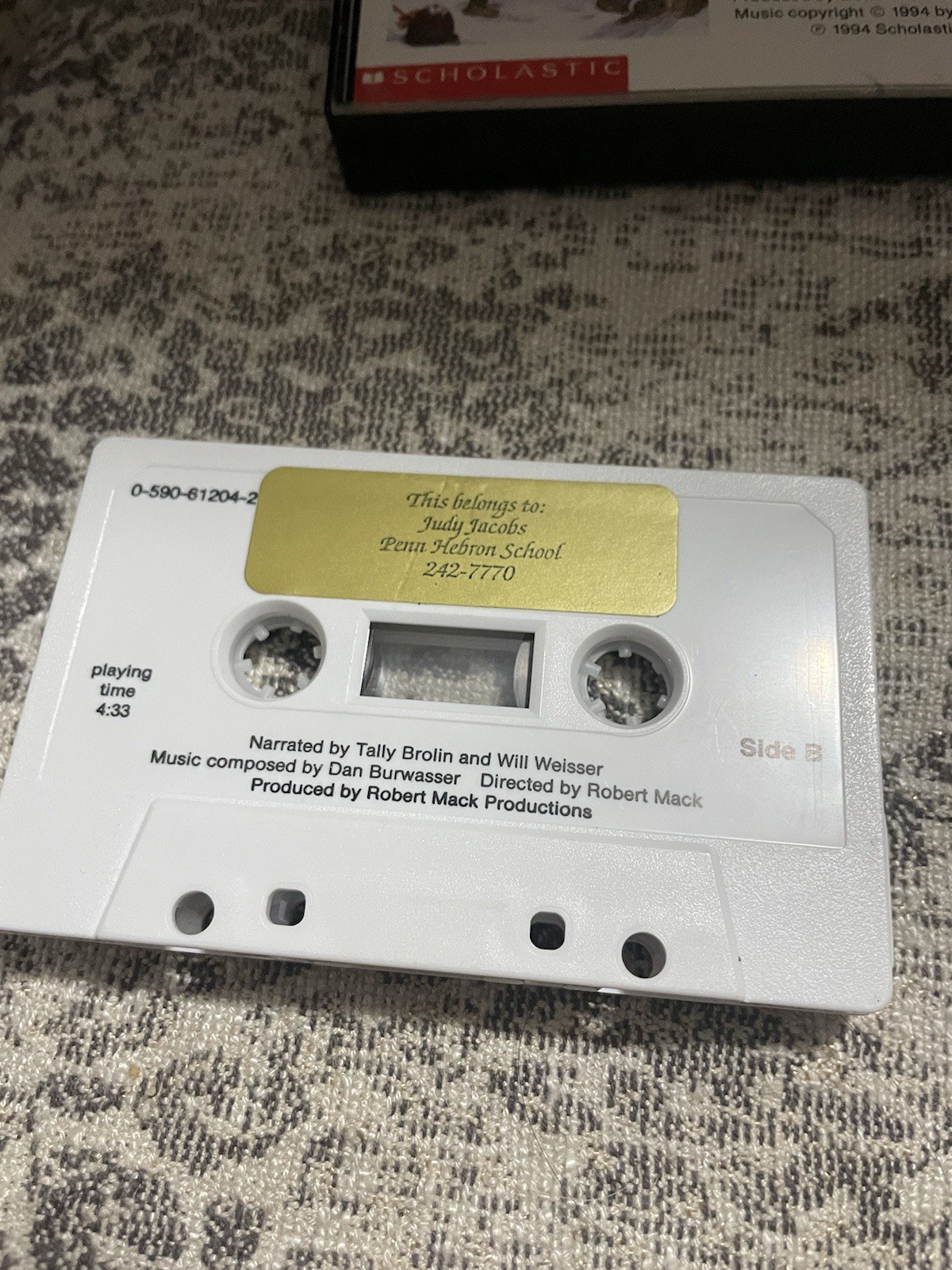 Scholastic Audiobook Cassette Tape Cassettes Lot Vintage See Pics And Read