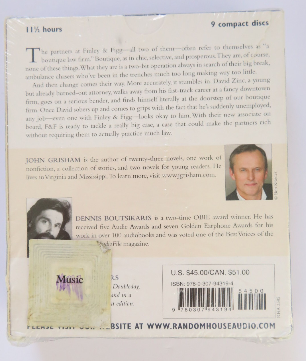Lot of 6 Audiobooks on CD — Suspense — The Ghost TWISTED Lethal Legacy DESPERATE