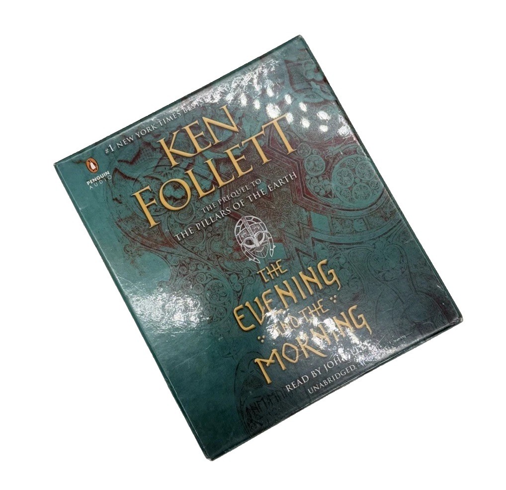 Kingsbridge Series The Evening and the Morning Ken Follett Audio Book Cd NEW