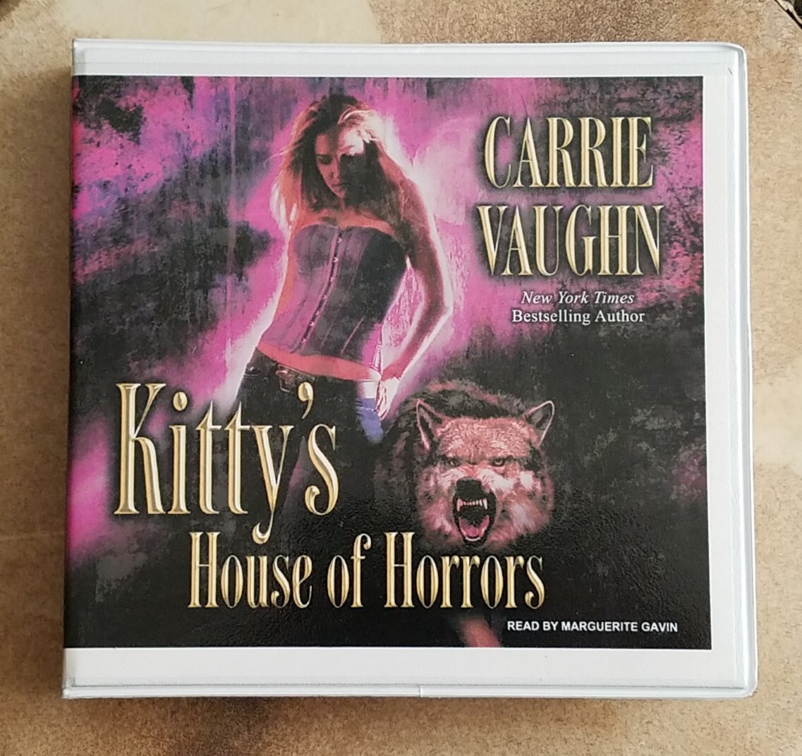 Kitty Norville: Kitty’s House of Horrors Carrie Vaughn 2010 Audiobook 7 CD’S 8hr