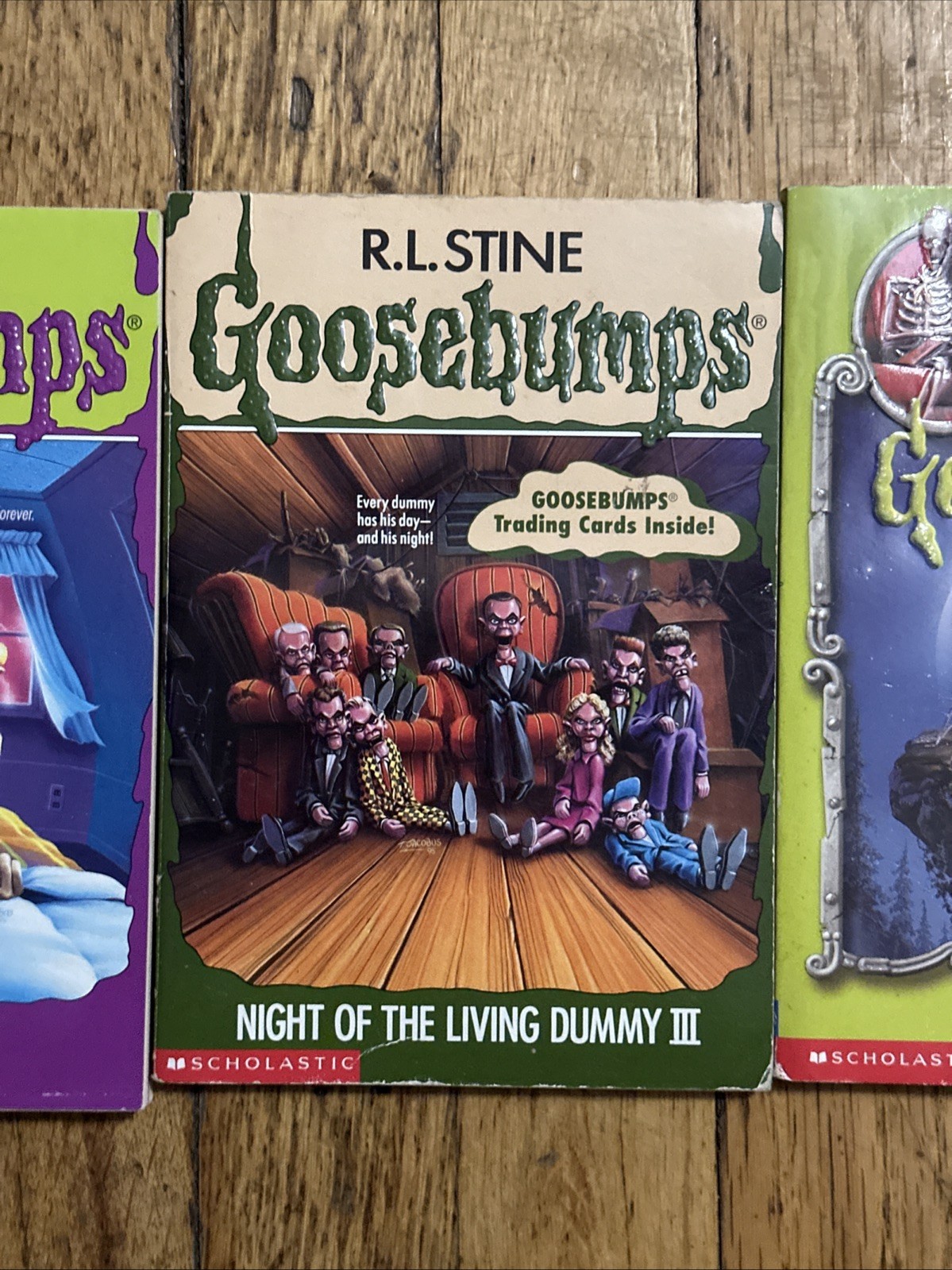 Vintage Goosebumps #54 #40 Ten Spooky (Paperback) 1st Print Books Lot Of 3