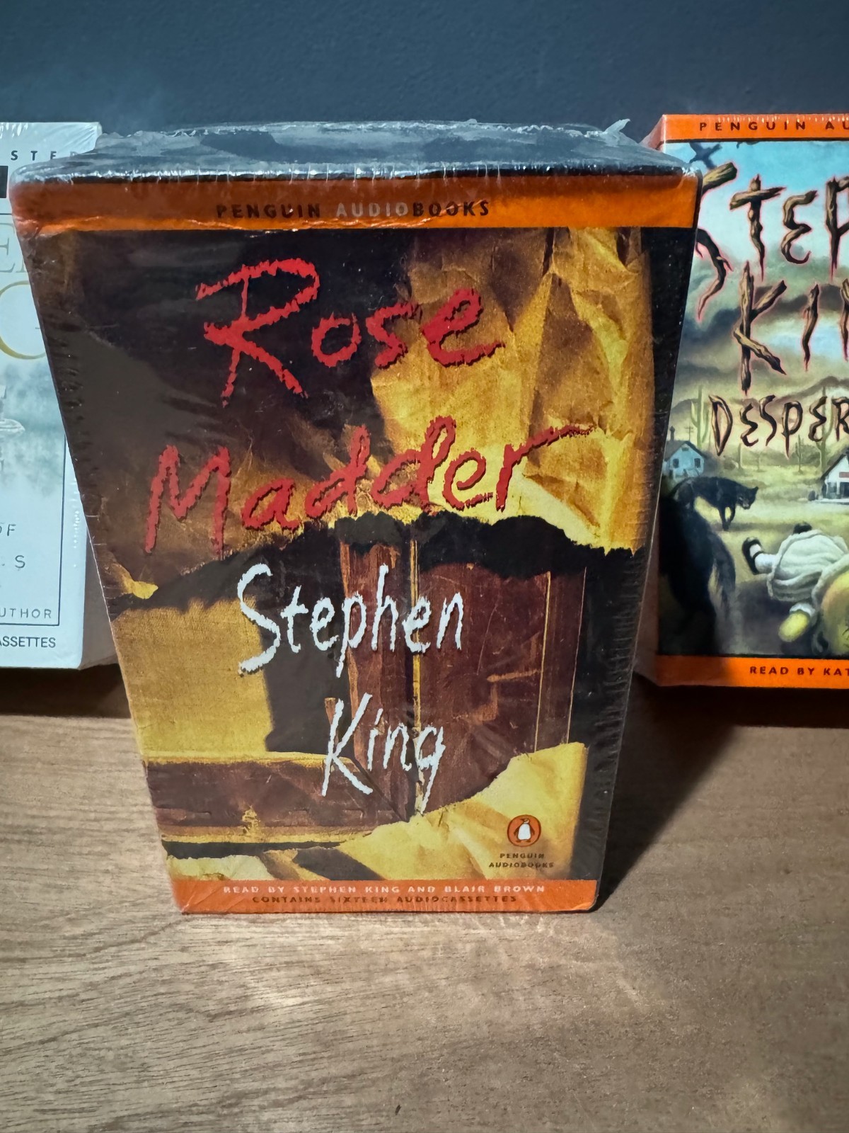 Stephen King Bag of Bones Rose Madder and Desperation 3 Audio Books New