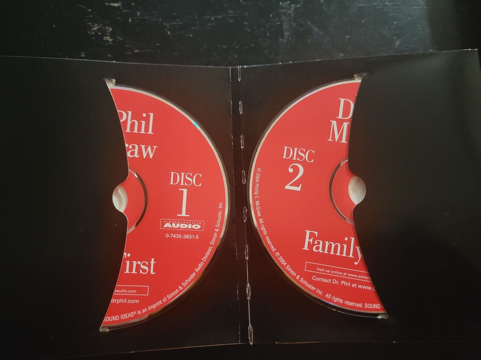 DR. PHIL MCGRAW FAMILY FIRST CD