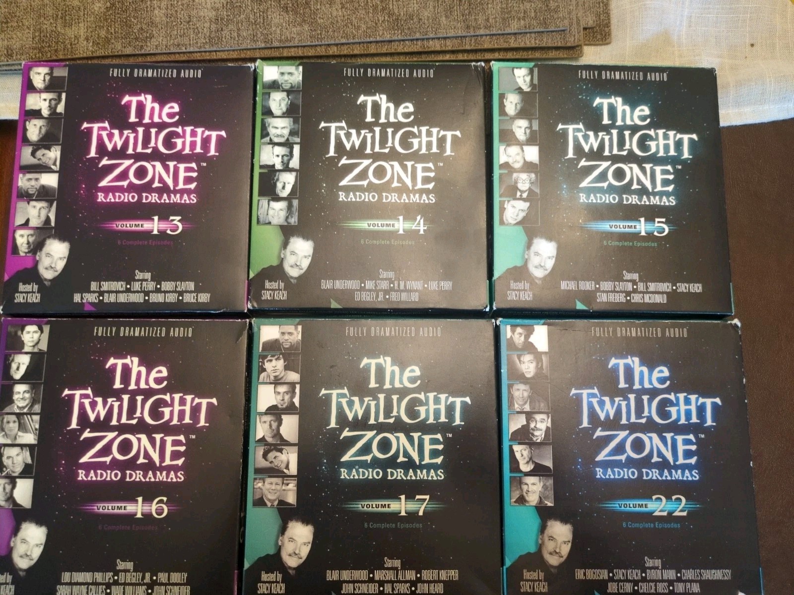 The Twilight Zone Radio Dramas Collection Volumes 13-17 + 22. 22 Total Discs