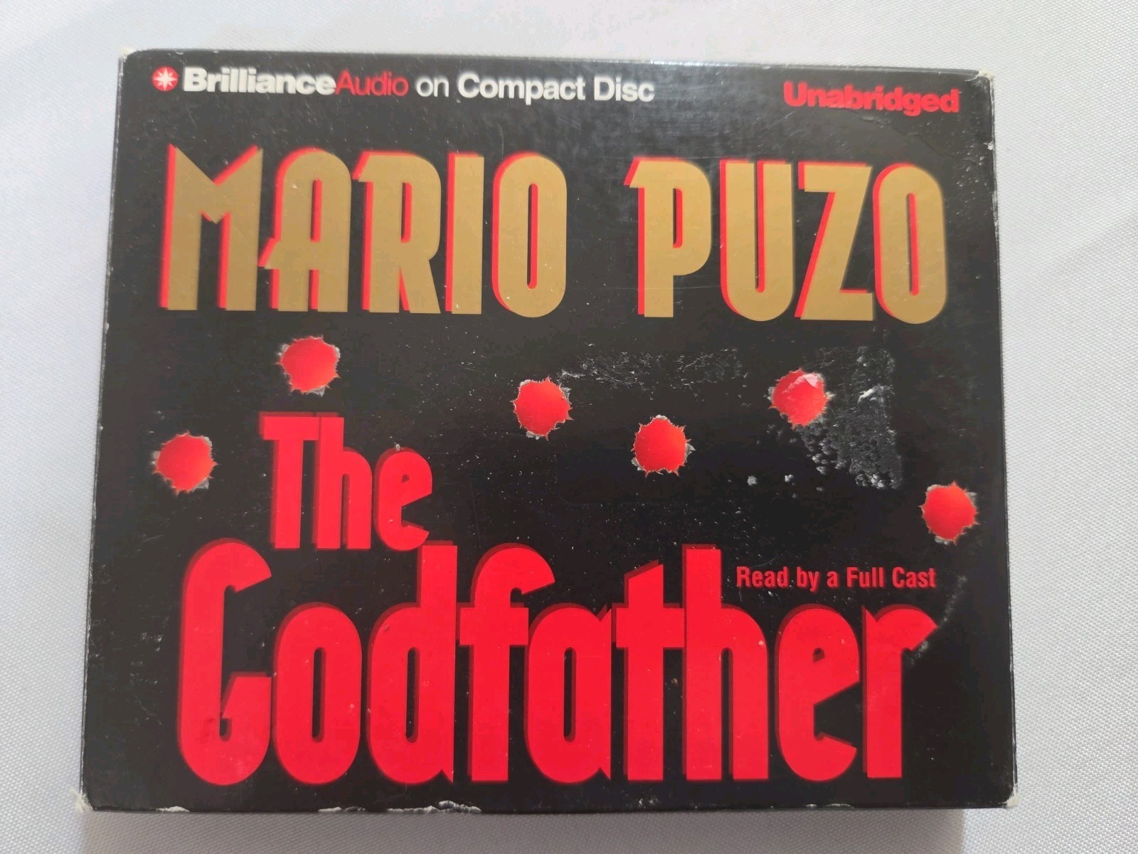 The Godfather: Unabridged 12-Disc AUDIO BOOK CD Mario Puzo
