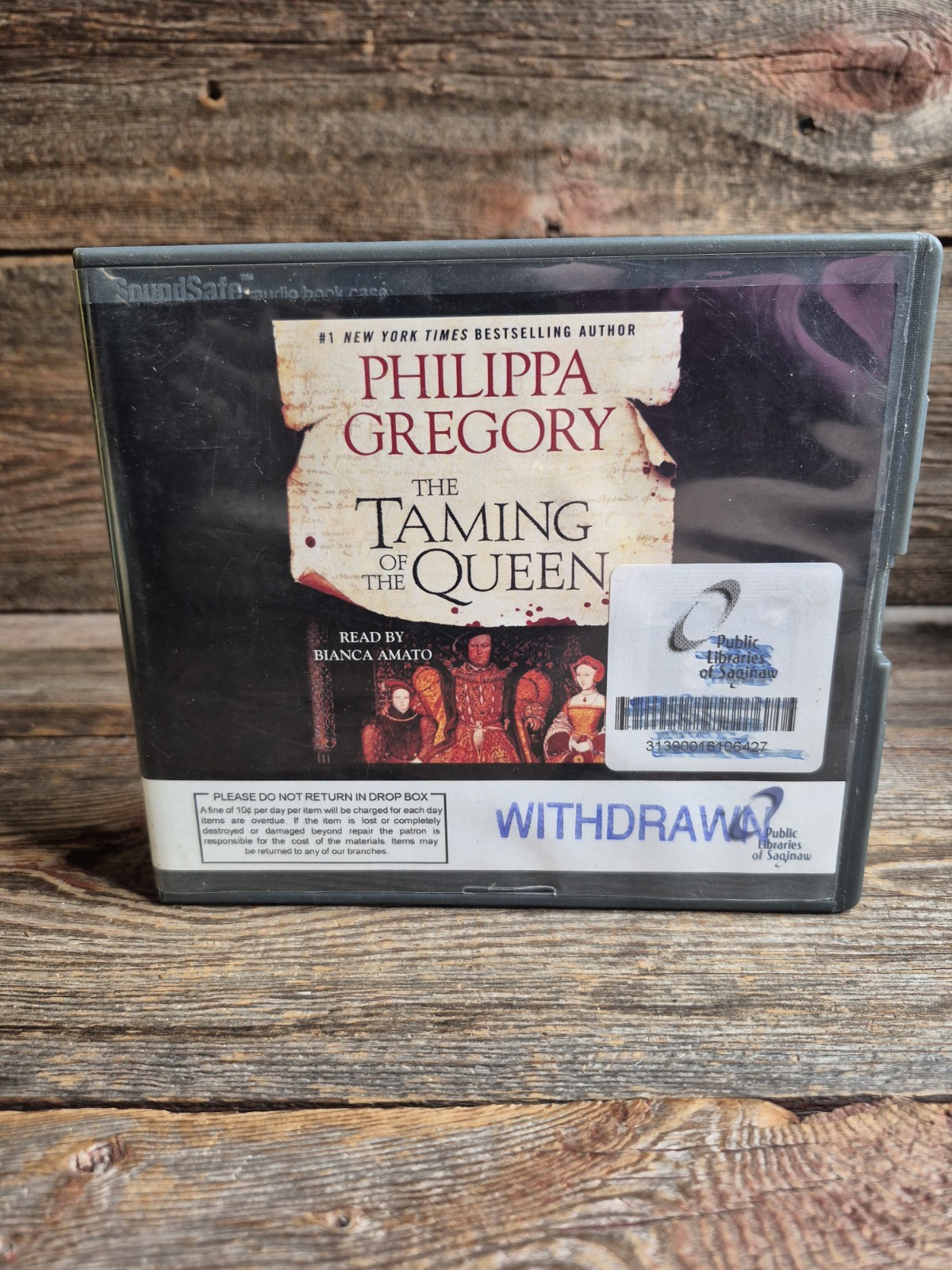 The Taming of the Queen — Philippa Gregory Audiobook CD’s + 15 Disc Set