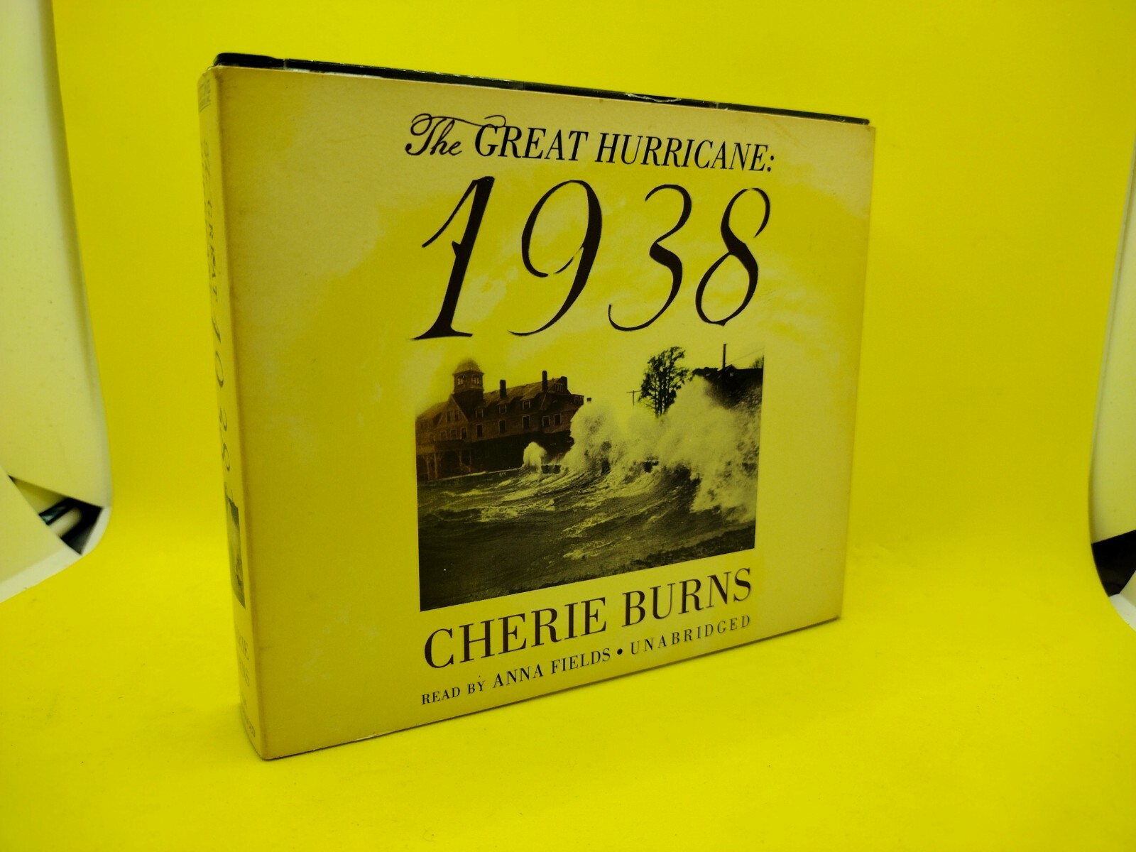 The Great Hurricane by Cherie Burns 2005 Unabridged 5 CD 6 hours Anna Fields