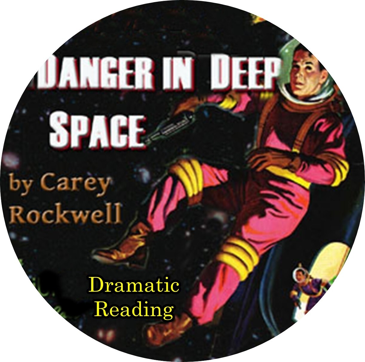 Tom Corbett Space Cadet / LOT of 7 / MP3 (Check Player) CD Audiobooks SCI-FI