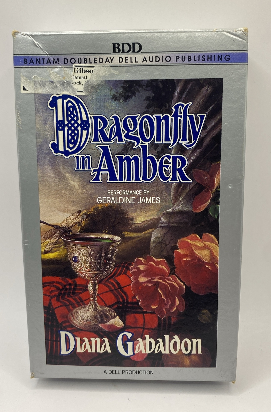 DRAGONFLY IN AMBER by DIANA GABALDON • RARE! •AUDIOBOOK CASSETTES + FREE MP3 USB