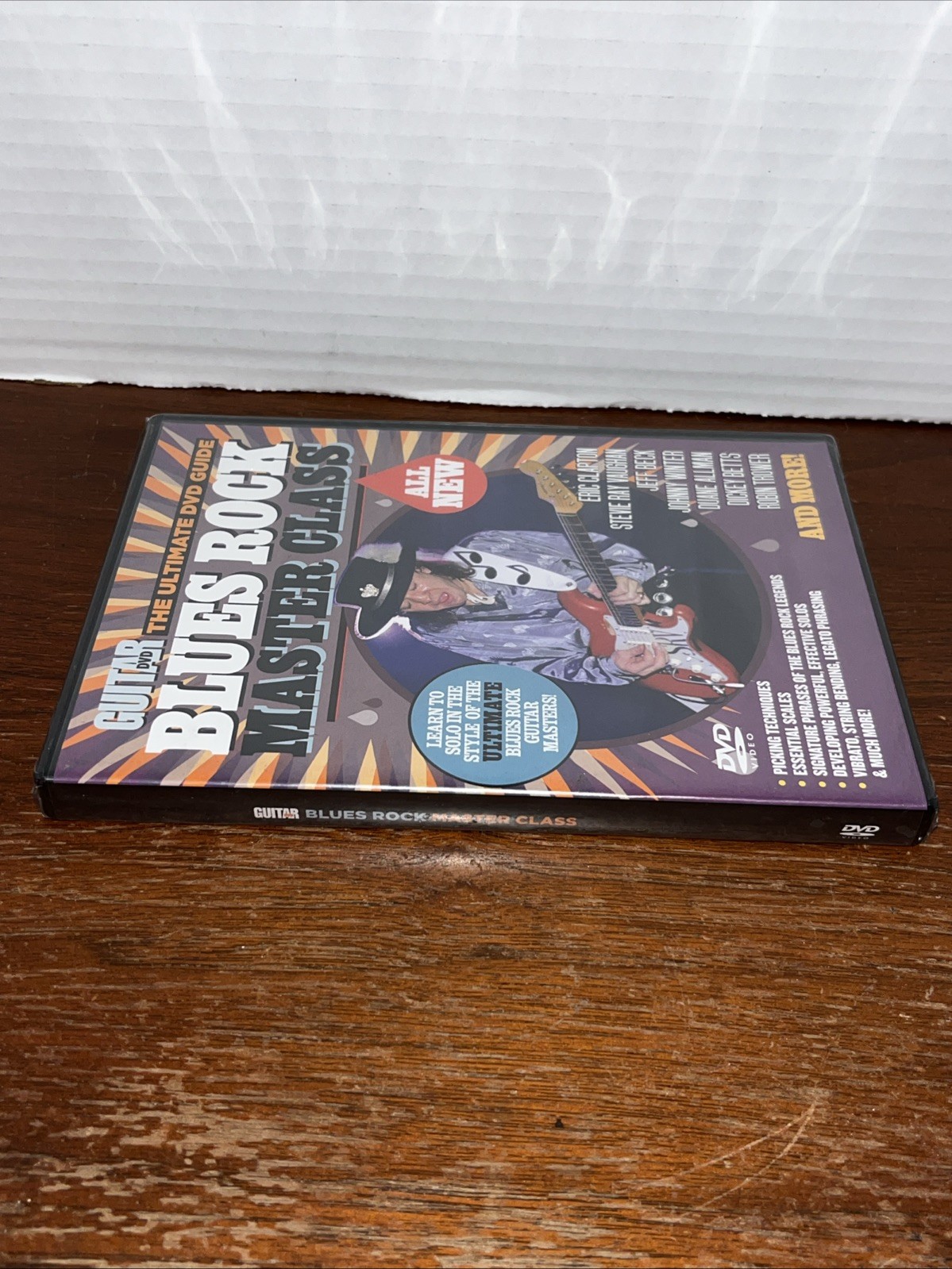 Guitar World — Blues Rock Master Class : The Ultimate DVD Guide 2014 New Sealed