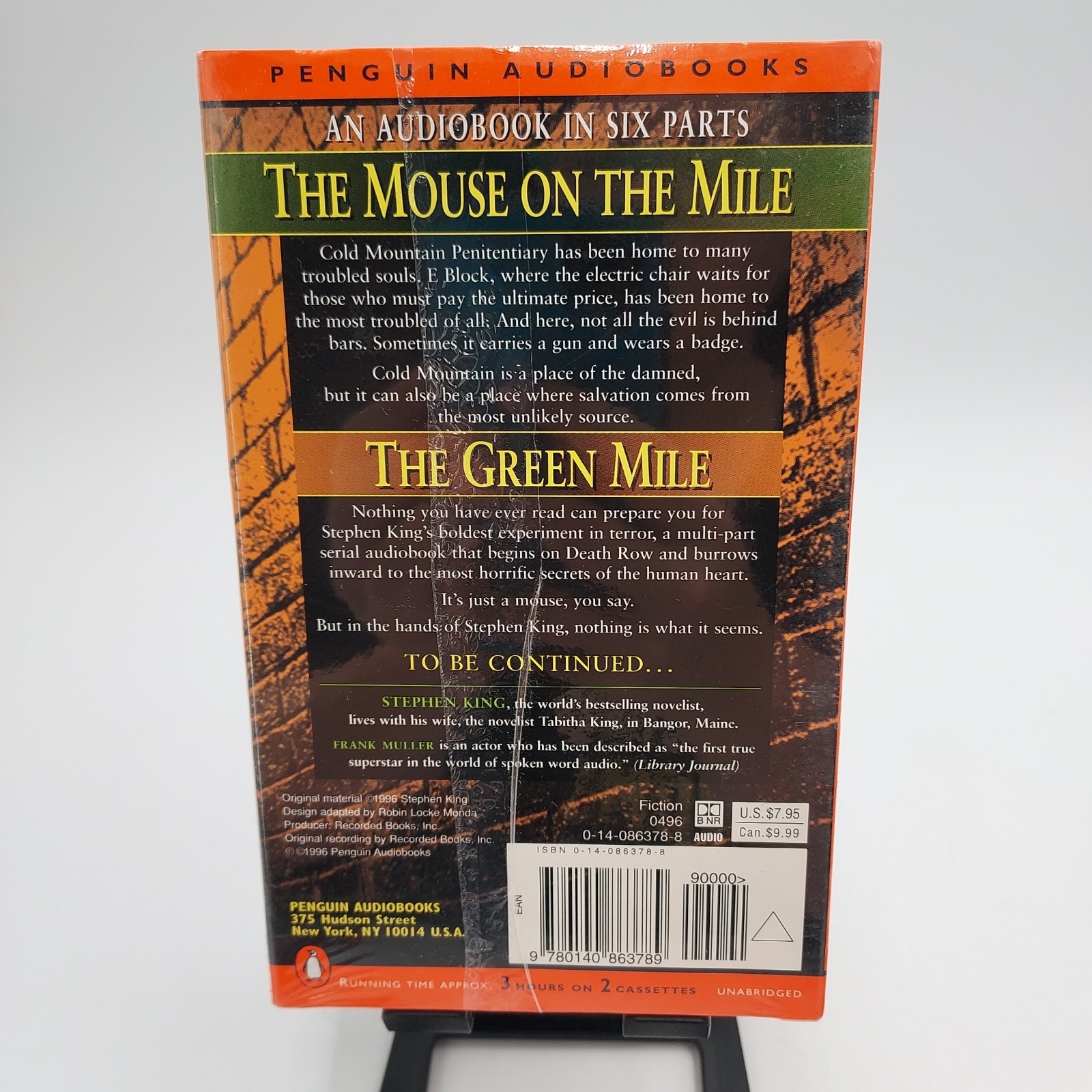 Stephen King The Green Mile Books On Cassette — Pick Your Book