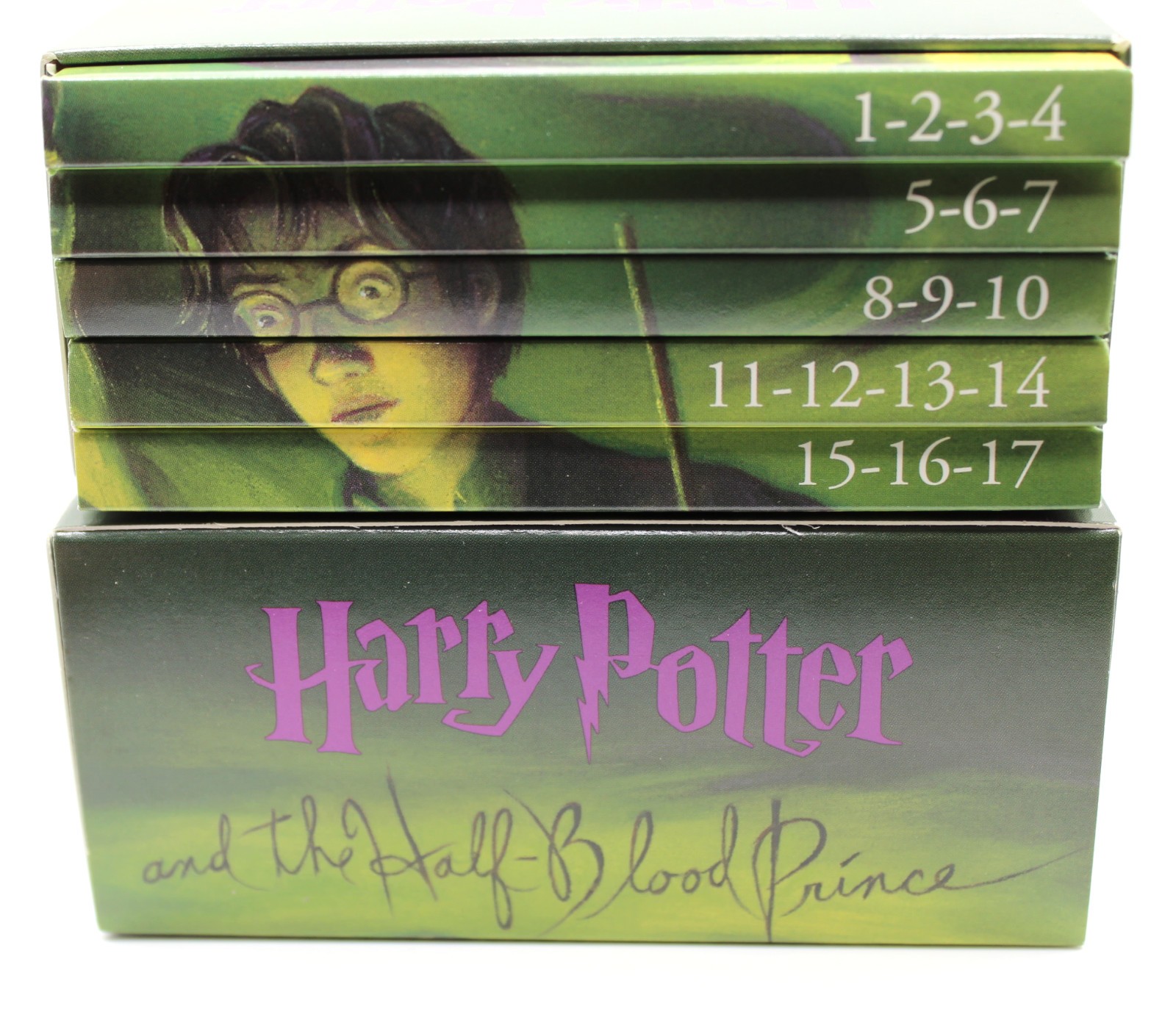 Harry Potter Audiobook CD Lot of 4: Goblet of Fire, Order of Phoenix, Half-Blood