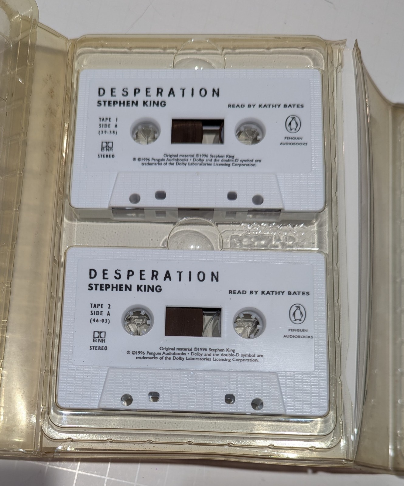 Desperation : Roman by Stephen King (1996, Audio Cassette, Abridged edition)