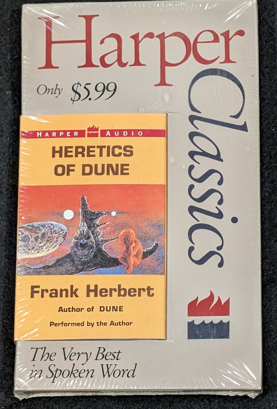 Heretics of Dune performed Frank Herbert CASSETTE Spoken Harper Audiobook NIB