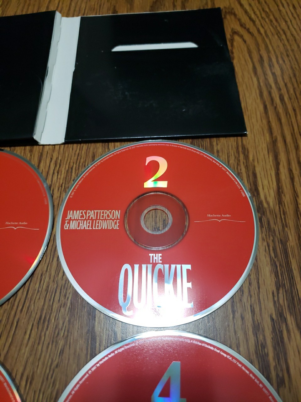 The Quickie by James Patterson Audiobook 2007 No Box 5 CDs 6 Hrs Unabridged G+