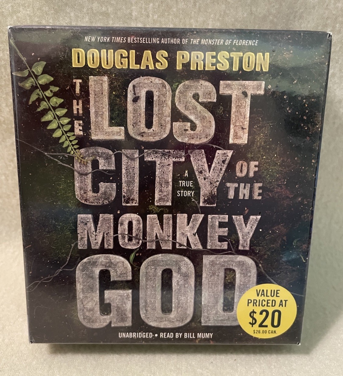 «The Lost City of the Monkey God» Audiobook A True Story By Douglas Preston