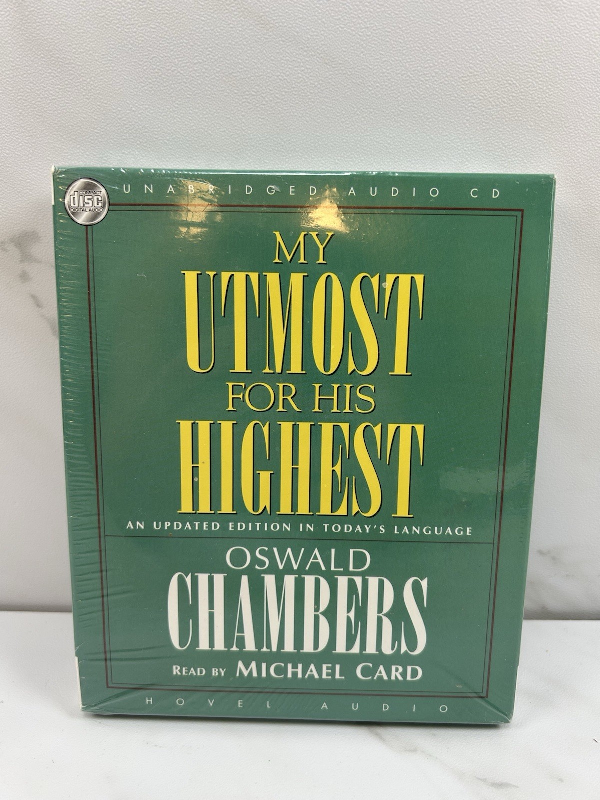 My Utmost for His Highest: An Updated Edition in Today’s Language Audiobook NEW