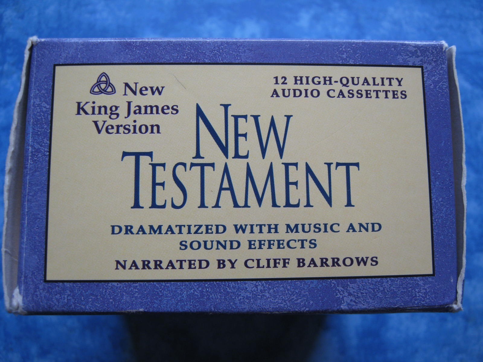 NEW TESTAMENT 12 Cassettes NEW KING JAMES VERSION 1985 Nelson Audio Library VGC